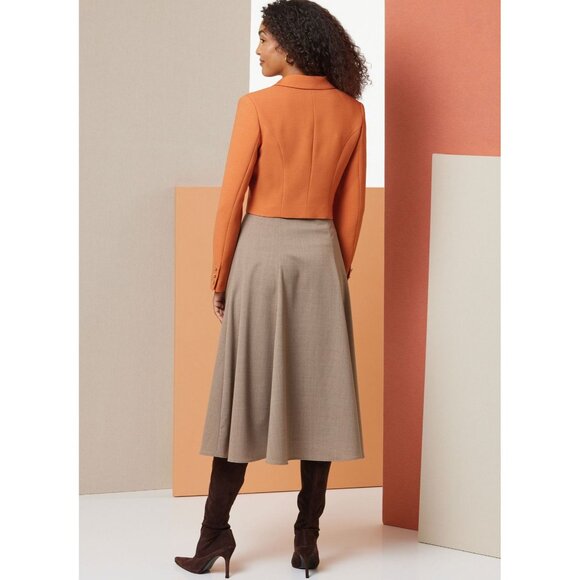 Butterick Sewing Pattern B7012 R12242 Jacket Skirt Pants Career Size 8-16 - Picture 5 of 6